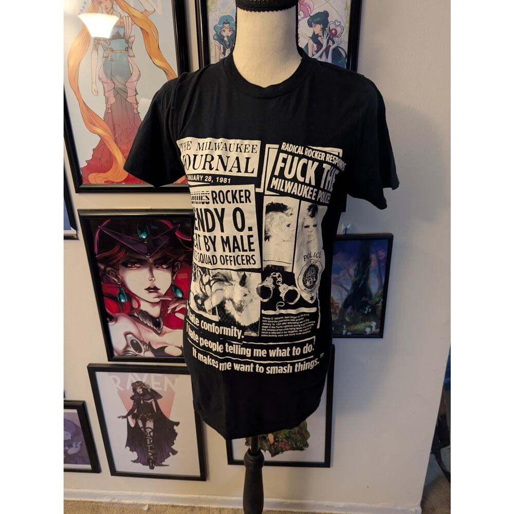 Plasmatics T-Shirt Sz S